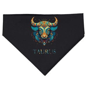 Taurus Zodiac Star Sign Personality USA-Made Doggie Bandana