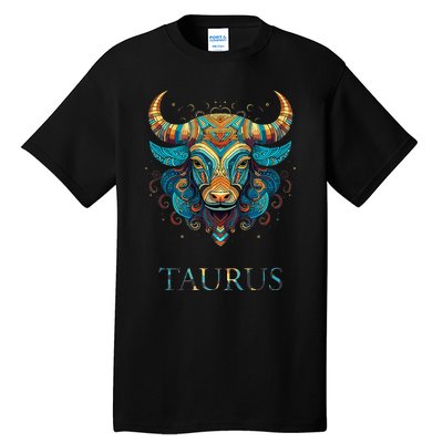 Taurus Zodiac Star Sign Personality Tall T-Shirt