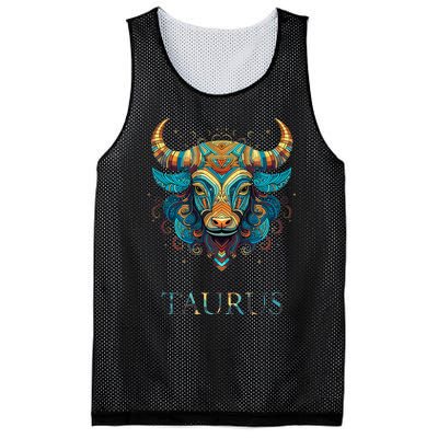 Taurus Zodiac Star Sign Personality Mesh Reversible Basketball Jersey Tank