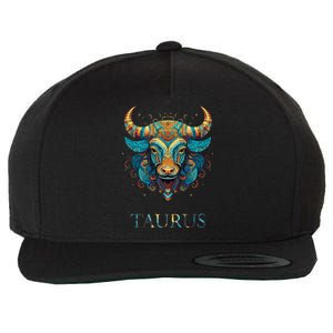 Taurus Zodiac Star Sign Personality Wool Snapback Cap