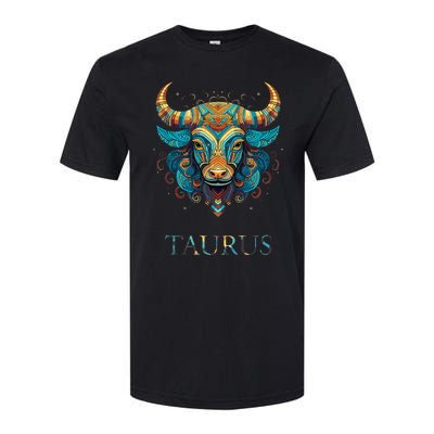 Taurus Zodiac Star Sign Personality Softstyle® CVC T-Shirt