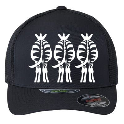 Three Zebras Flexfit Unipanel Trucker Cap