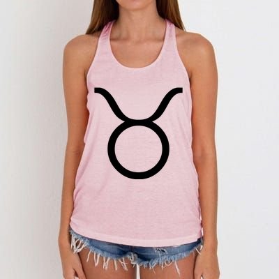 Taurus Zodiac Women's Knotted Racerback Tank