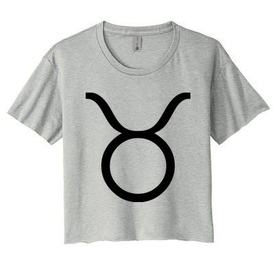 Taurus Zodiac Women's Crop Top Tee