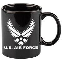 U.S. Air Force Logo 11oz C Handle Ceramic Mug