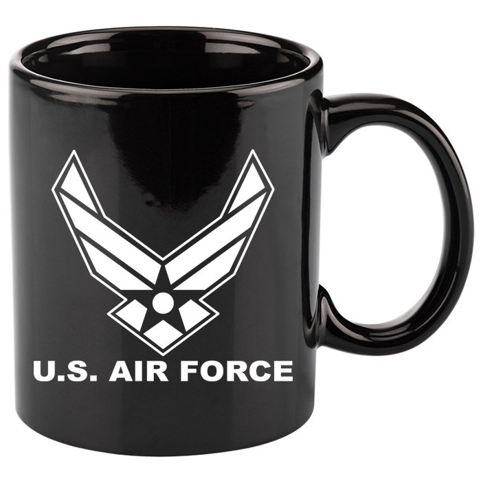 U.S. Air Force Logo 11oz C Handle Ceramic Mug