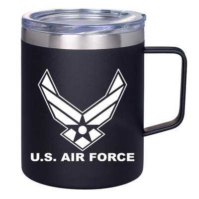 U.S. Air Force Logo 12oz Stainless Steel Coffee Mug