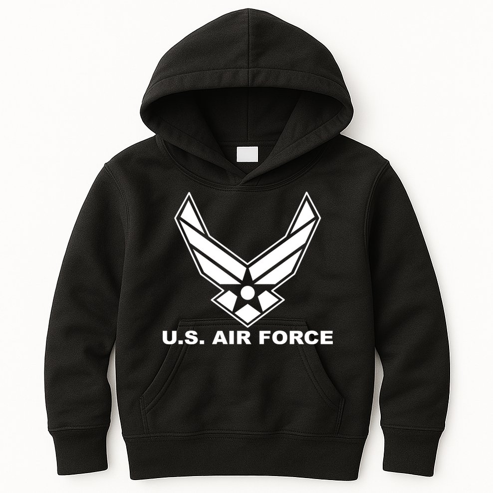 U.S. Air Force Logo Kids Hoodie