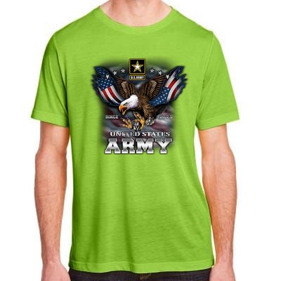 U.S. Army Eagle And Flag Adult ChromaSoft Performance T-Shirt