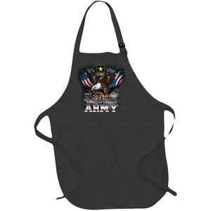 U.S. Army Eagle And Flag Full-Length Apron With Pockets