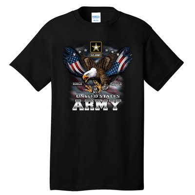 U.S. Army Eagle And Flag Tall T-Shirt