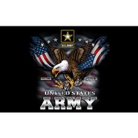 U.S. Army Eagle And Flag Bumper Sticker