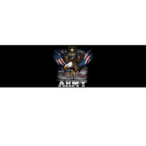 U.S. Army Eagle And Flag Bumper Sticker