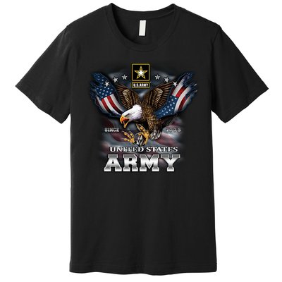 U.S. Army Eagle And Flag Premium T-Shirt