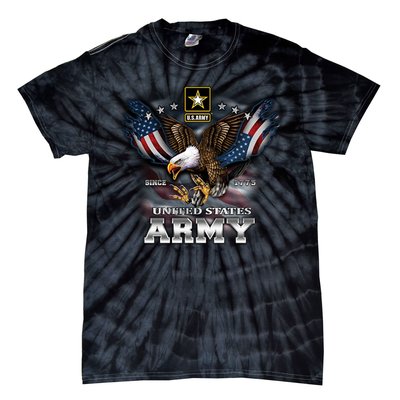 U.S. Army Eagle And Flag Tie-Dye T-Shirt