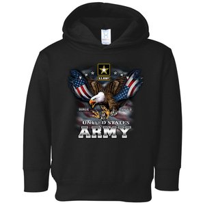 U.S. Army Eagle And Flag Toddler Hoodie