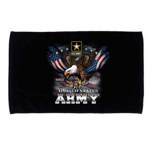 U.S. Army Eagle And Flag Microfiber Hand Towel