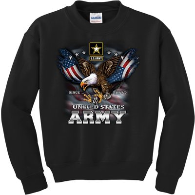 U.S. Army Eagle And Flag Kids Sweatshirt