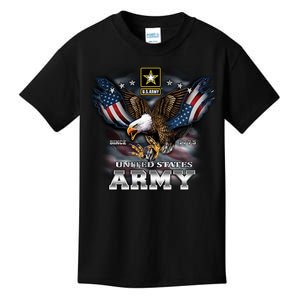 U.S. Army Eagle And Flag Kids T-Shirt