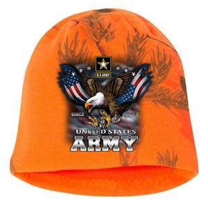 U.S. Army Eagle And Flag Kati - Camo Knit Beanie