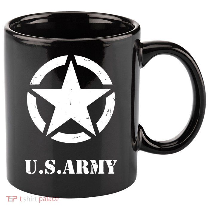 U.S. Army Emblem 11oz C Handle Ceramic Mug