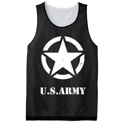 U.S. Army Emblem Mesh Reversible Basketball Jersey Tank