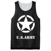 U.S. Army Emblem Mesh Reversible Basketball Jersey Tank