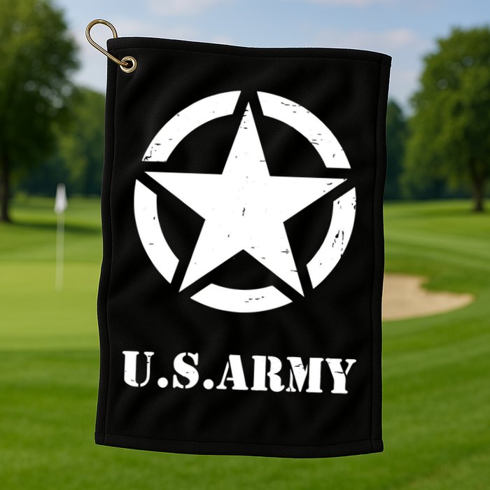 U.S. Army Emblem Golf Towel