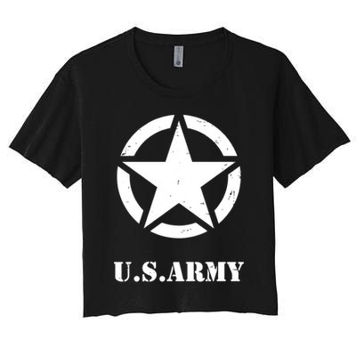 U.S. Army Emblem Crop Top