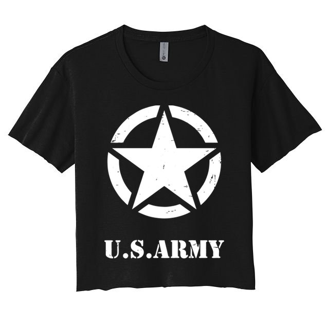 U.S. Army Emblem Crop Top