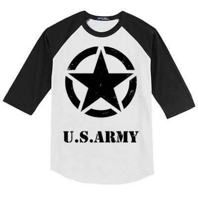 U.S. Army Emblem Kids Colorblock Raglan Jersey