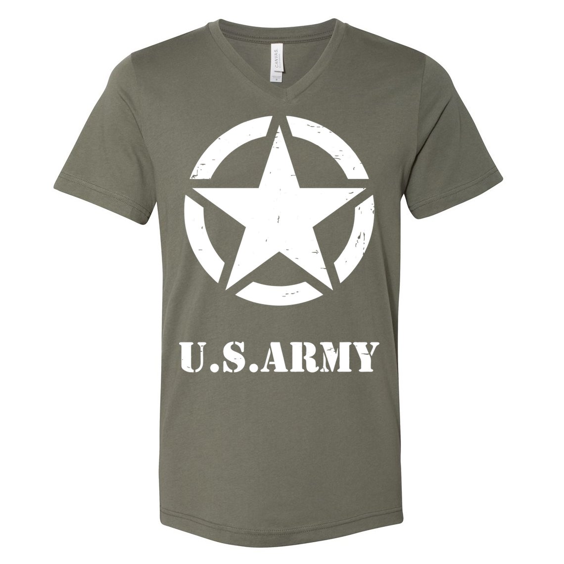 U.S. Army Emblem V-Neck T-Shirt