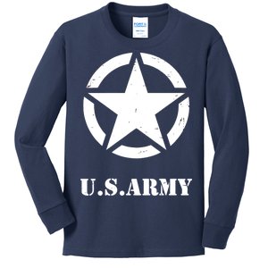 U.S. Army Emblem Kids Long Sleeve Shirt