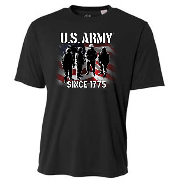 U.S. Army Flag Troops Cooling Performance Crew T-Shirt