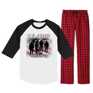 U.S. Army Flag Troops Raglan Sleeve Pajama Set