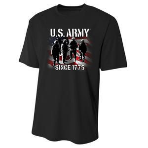 U.S. Army Flag Troops Performance Sprint T-Shirt