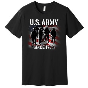 U.S. Army Flag Troops Premium T-Shirt