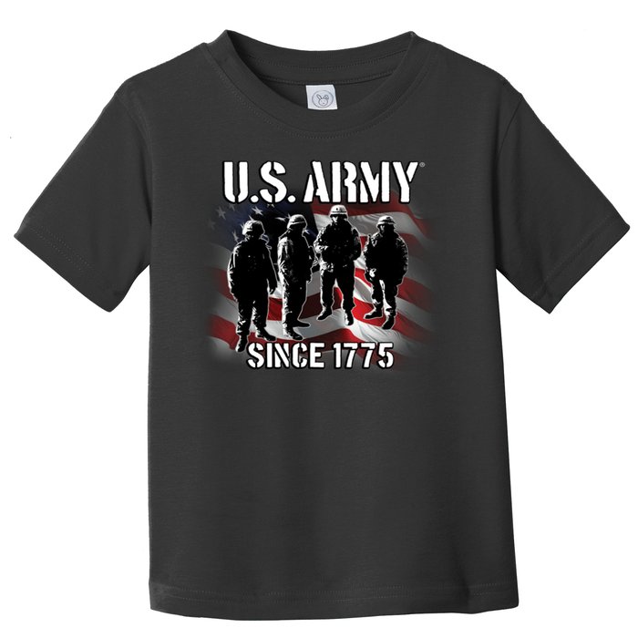 U.S. Army Flag Troops Toddler T-Shirt