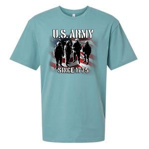 U.S. Army Flag Troops Sueded Cloud Jersey T-Shirt