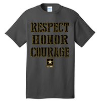 U.S. Army Respect Honor Courage Tall T-Shirt