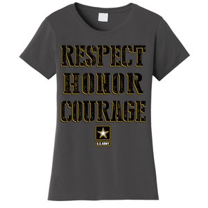 U.S. Army Respect Honor Courage Women's T-Shirt