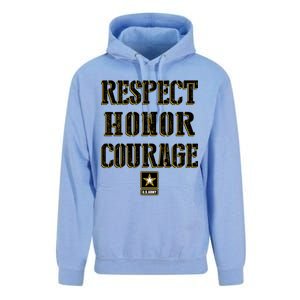 U.S. Army Respect Honor Courage Unisex Surf Hoodie