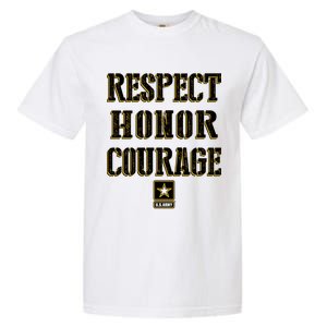 U.S. Army Respect Honor Courage Garment-Dyed Heavyweight T-Shirt