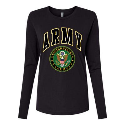 U.S. Army Seal Womens Cotton Relaxed Long Sleeve T-Shirt