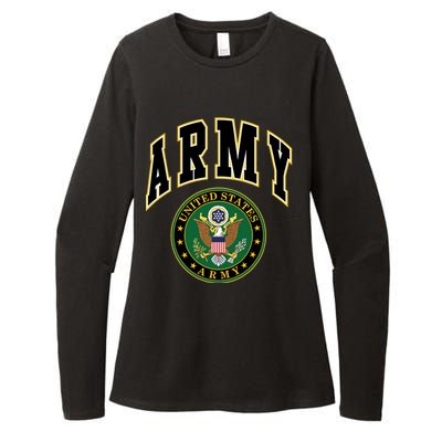 U.S. Army Seal Womens CVC Long Sleeve Shirt