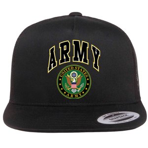 U.S. Army Seal Flat Bill Trucker Hat