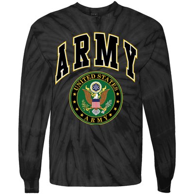 U.S. Army Seal Tie-Dye Long Sleeve Shirt