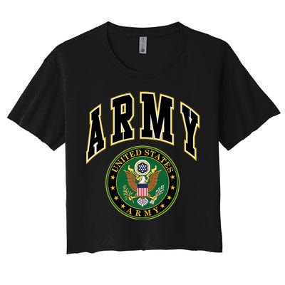 U.S. Army Seal Women's Crop Top Tee