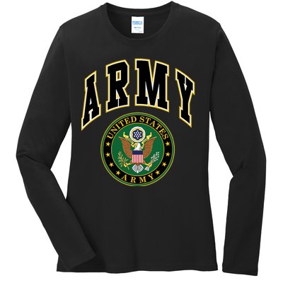 U.S. Army Seal Ladies Long Sleeve Shirt