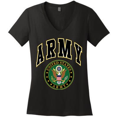 U.S. Army Seal Women's V-Neck T-Shirt